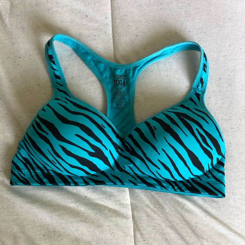 Victoria’s Secret PINK Yoga Push Up Sports Bra